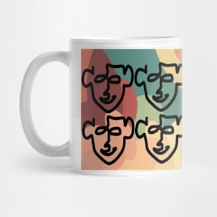 Faces Mug